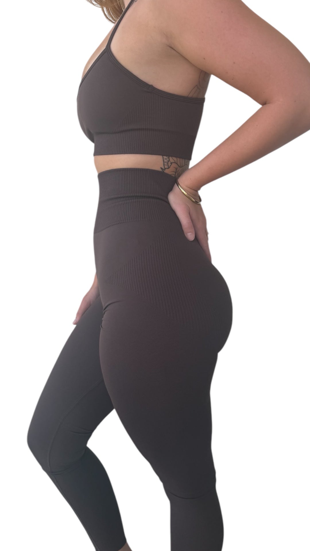 Seamless Leggings - Espresso