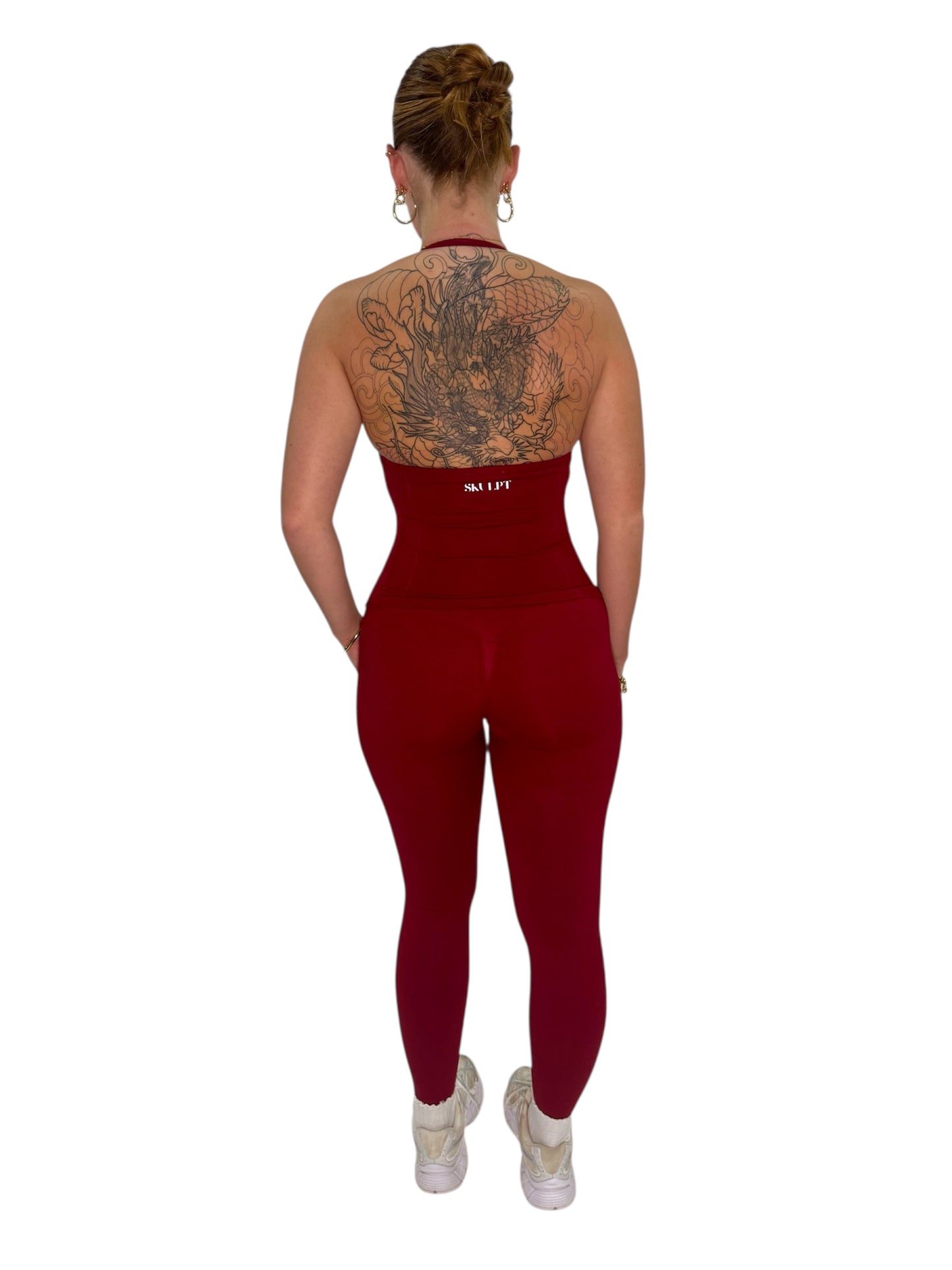 LUXE - CHERRY RED - LEGGINGS