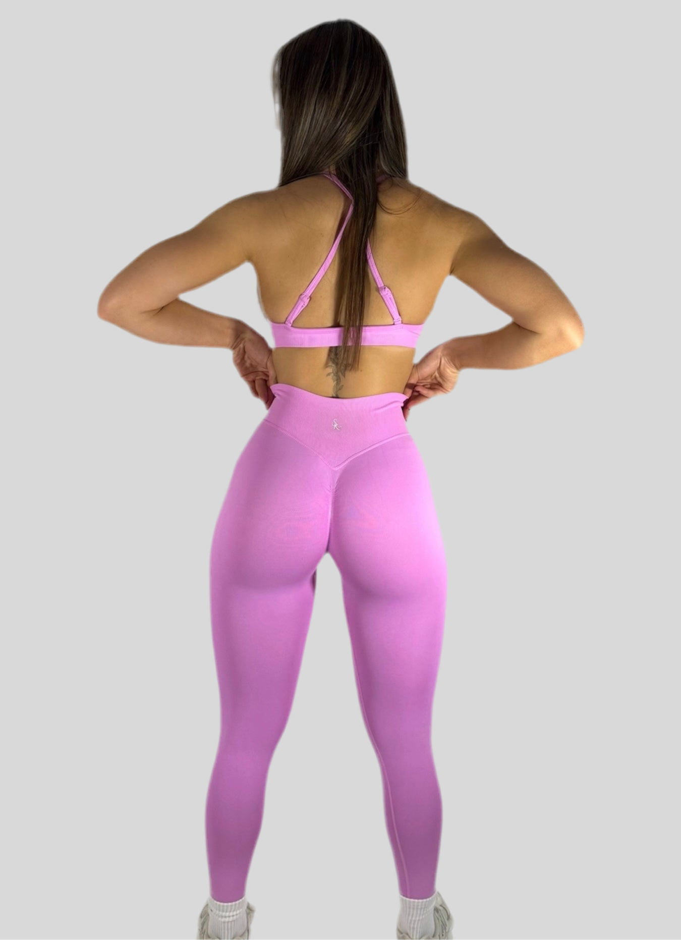 BARBIE PINK SKULPT BBL LEGGINGS