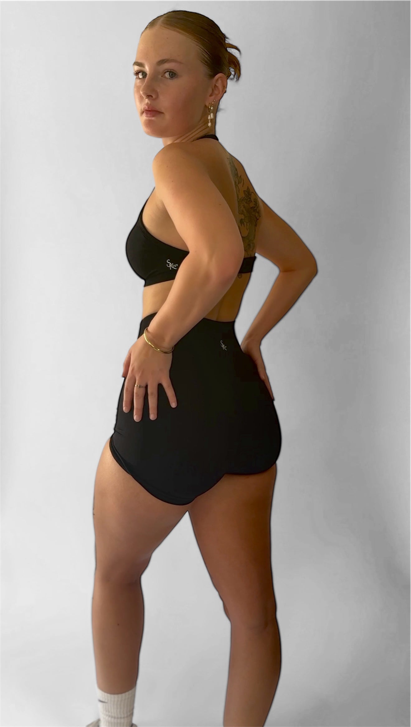 MIDNIGHT SKULPT BBL SHORTS