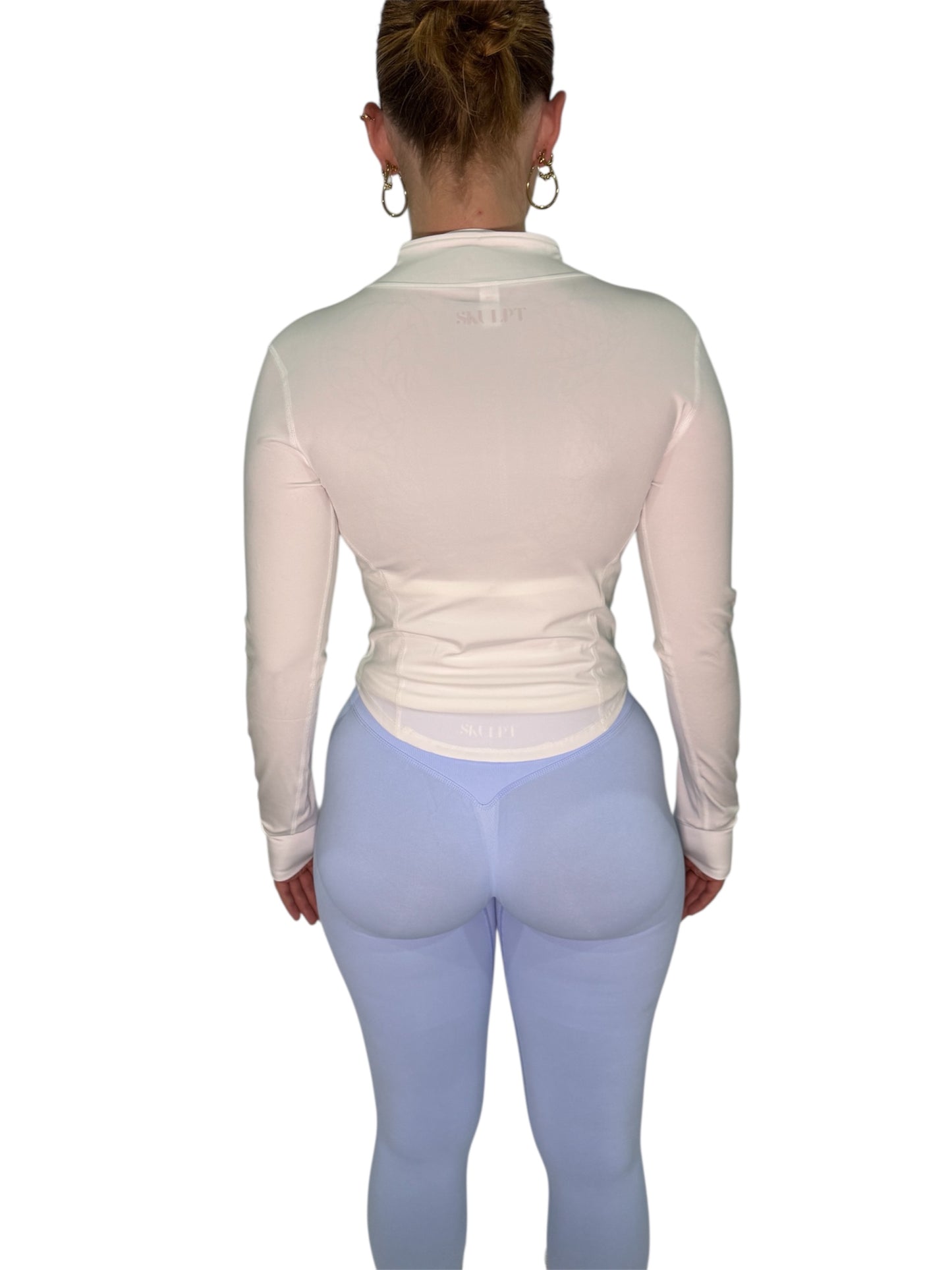 LUXE ZIPPY - WHITE
