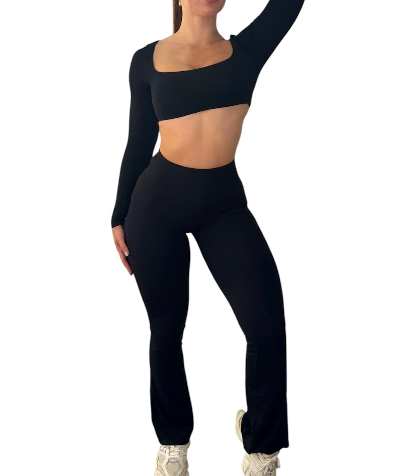 CONTOUR LONG SLEEVE CROP