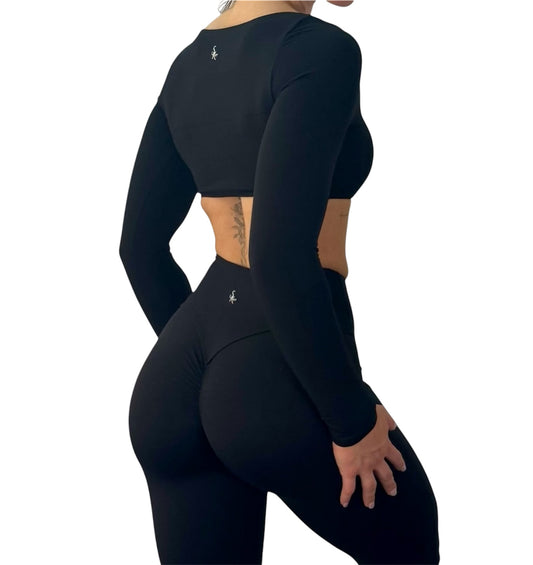 CONTOUR LONG SLEEVE CROP