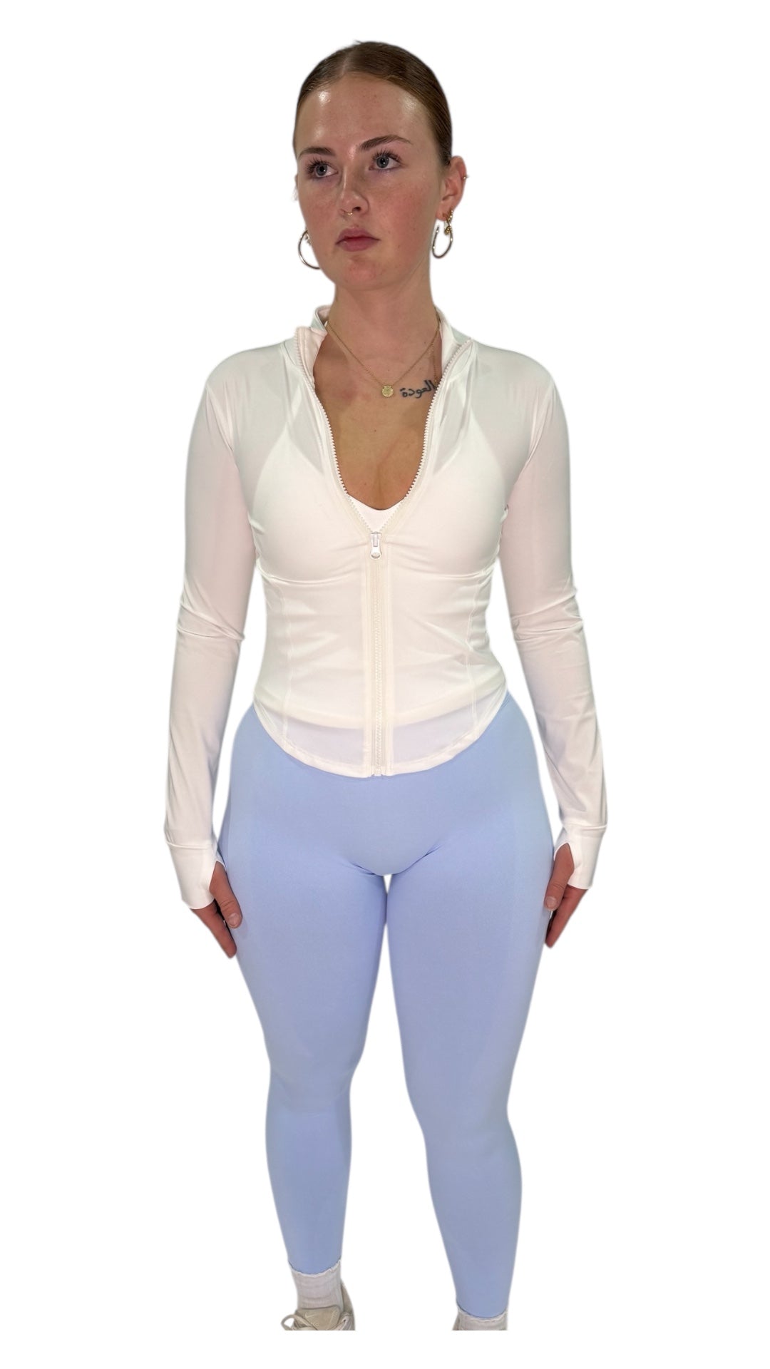 LUXE ZIPPY - WHITE