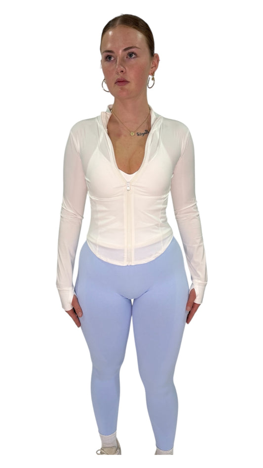 LUXE ZIPPY - WHITE