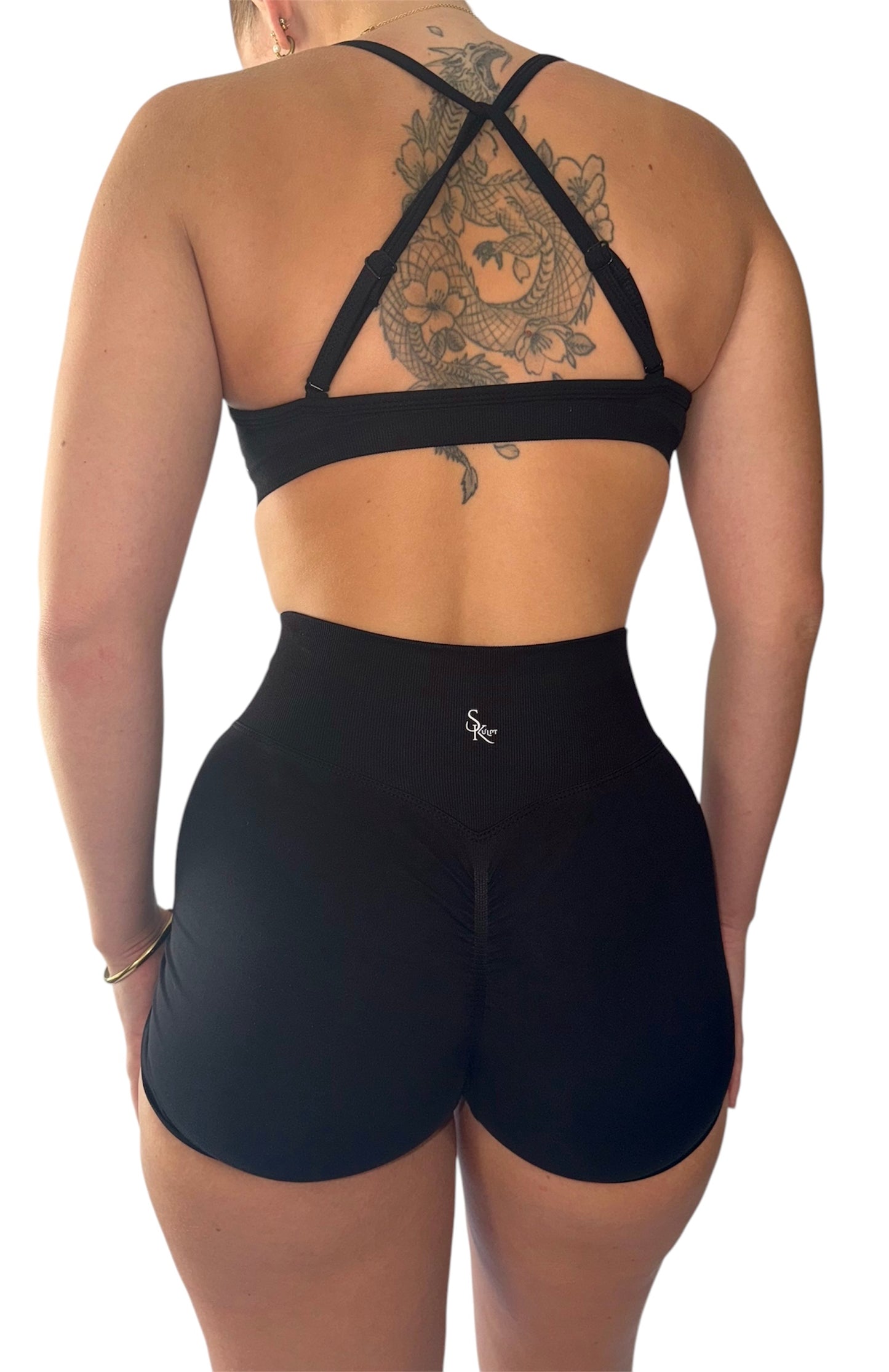 MIDNIGHT SKULPT BBL SHORTS
