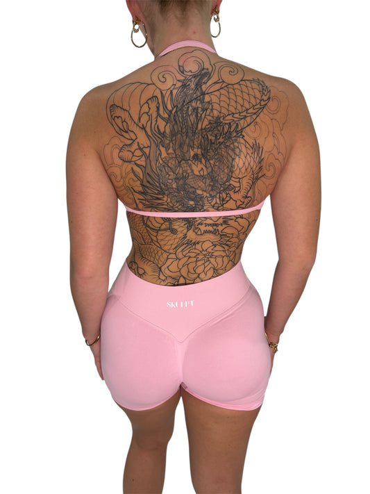 LUXE HALTER - PINK